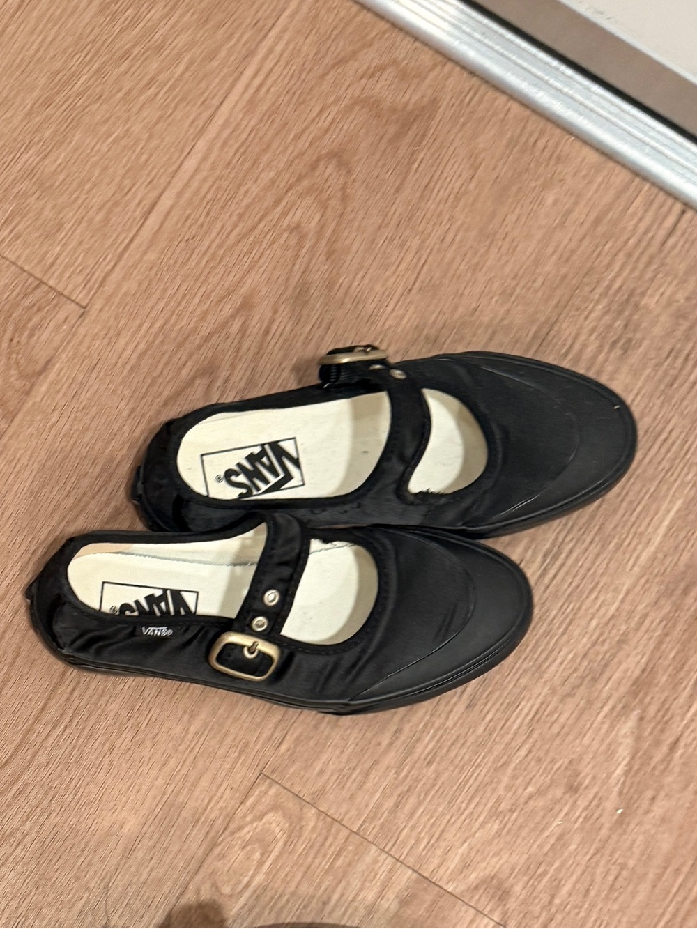 Vans Black Buckle Mary Jane Shoes - Picture 2 of 3